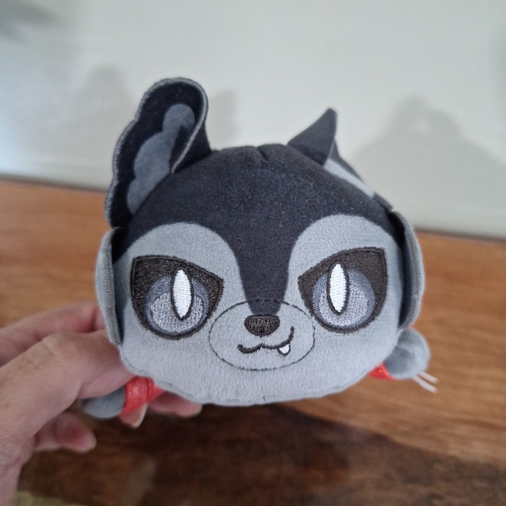 Aphmau MeeMeows Ultima Aaron Wolf 6 Inch Mystery Plush Series 2 Glitter Red